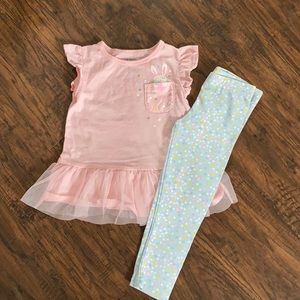 Toddler girls Easter outfit
